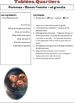 Pommes Bonne Femme Granola